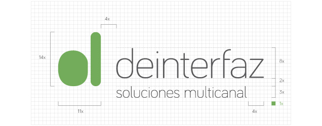 construcción del logotipo